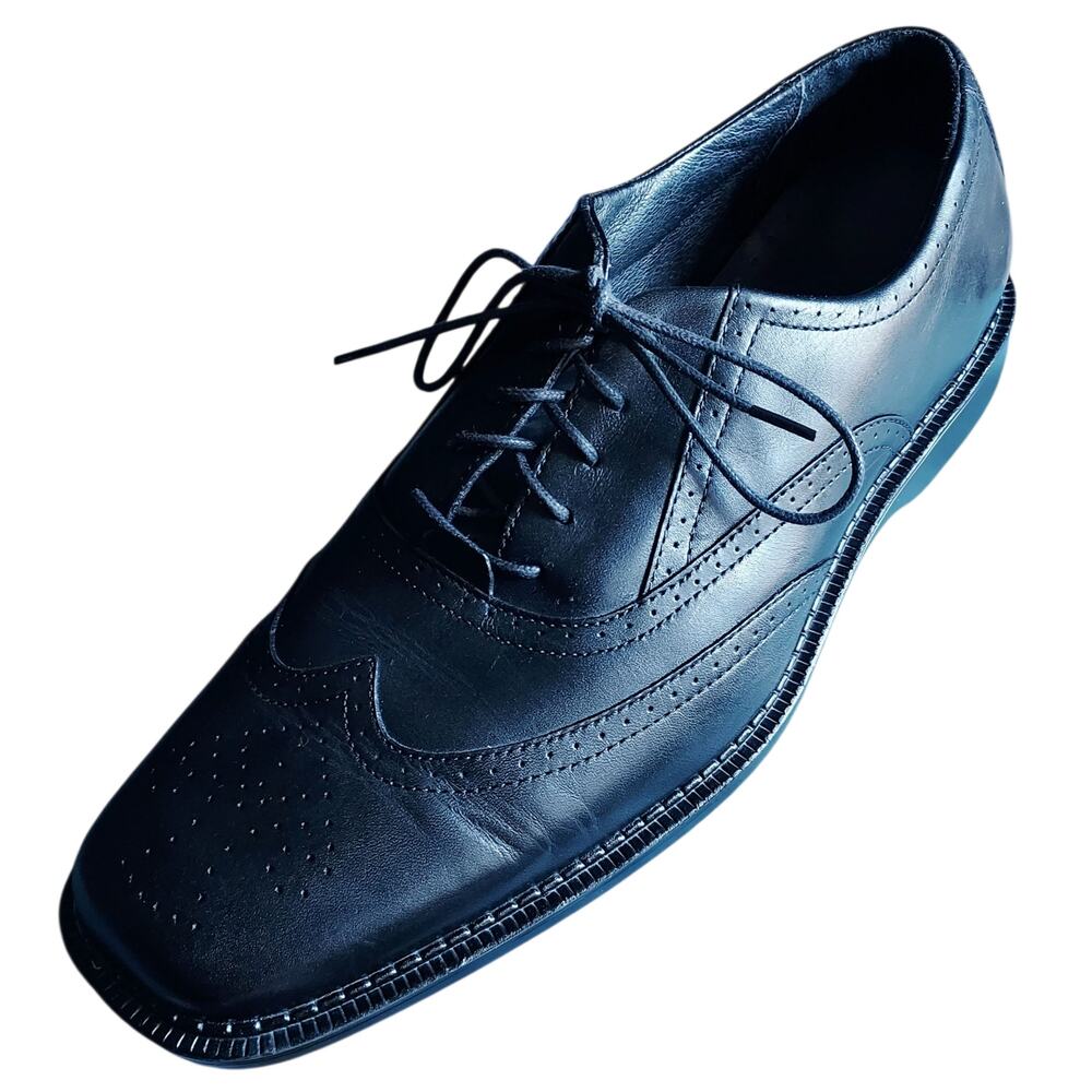 Red Wing Baxter 4790 Men's Black Leather Oxford Wingtip Brogue Size 11.5D